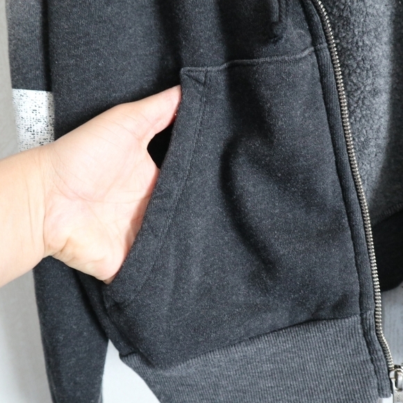 Nwt Wildfox Varsity Stripe Hoodie Jacket - Picture 7 of 11